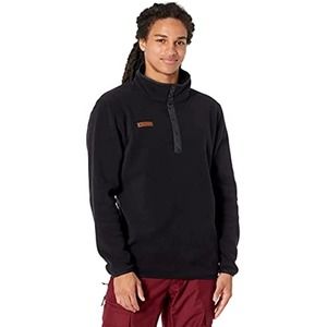 NWT!! Mens Obermeyer Fleece Pullover Black Size Large